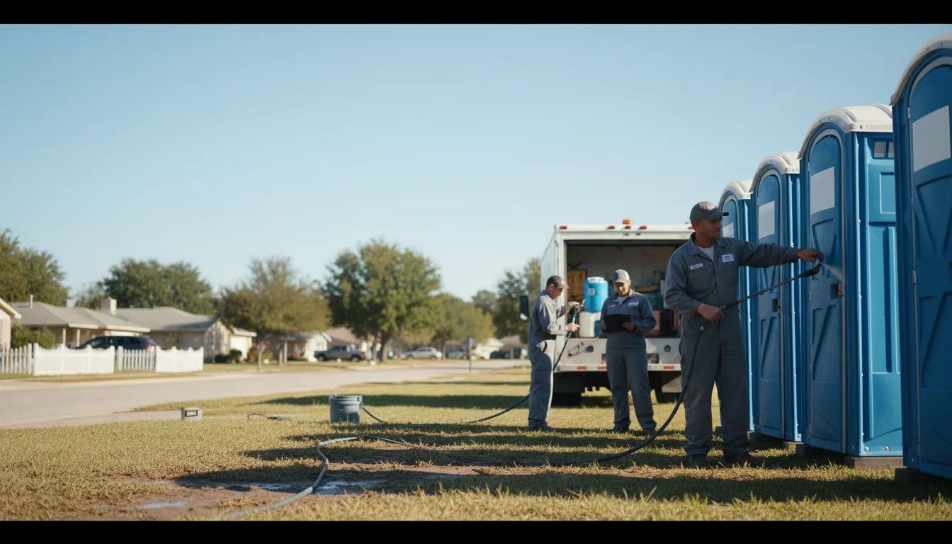 Long-Term Portable Toilet Rental in Low Moor, IA near me